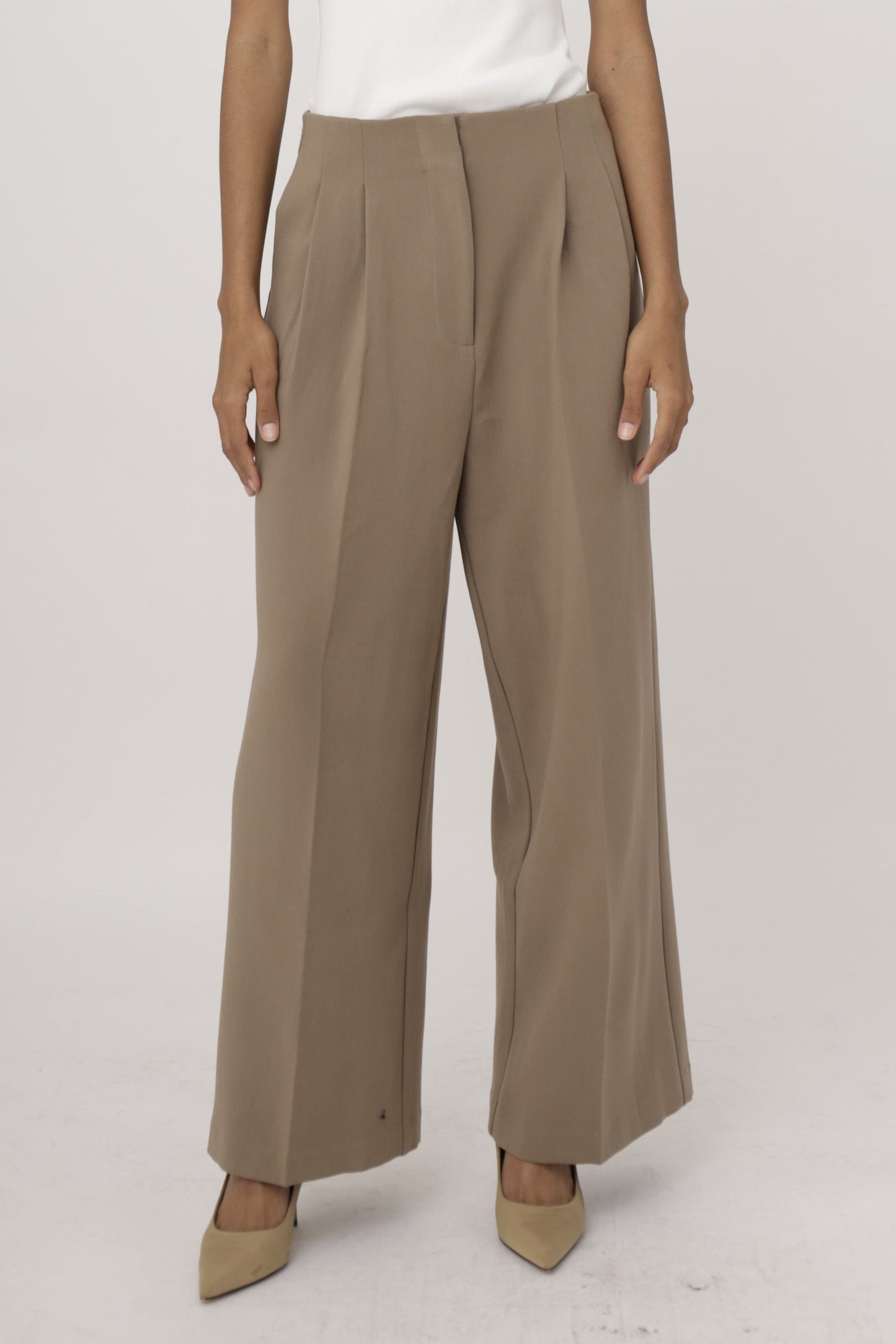 Column Wide-Leg Trouser