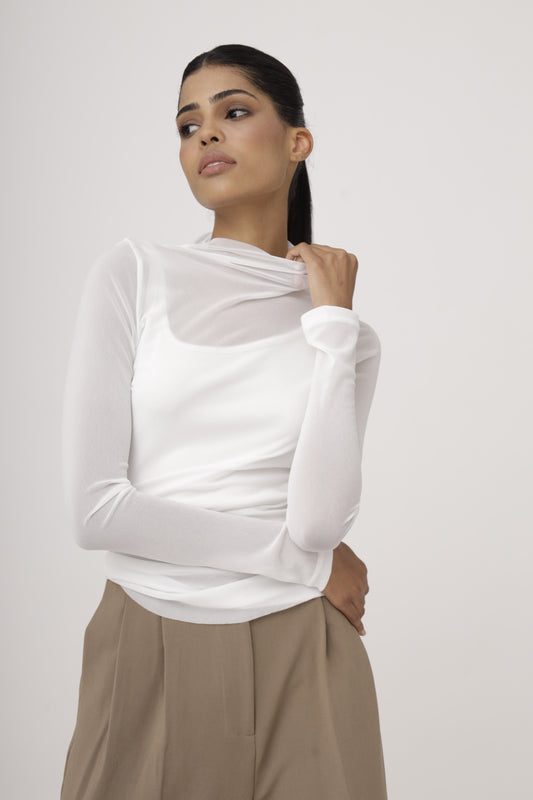 Mesh Layered Top – 2 Piece Set