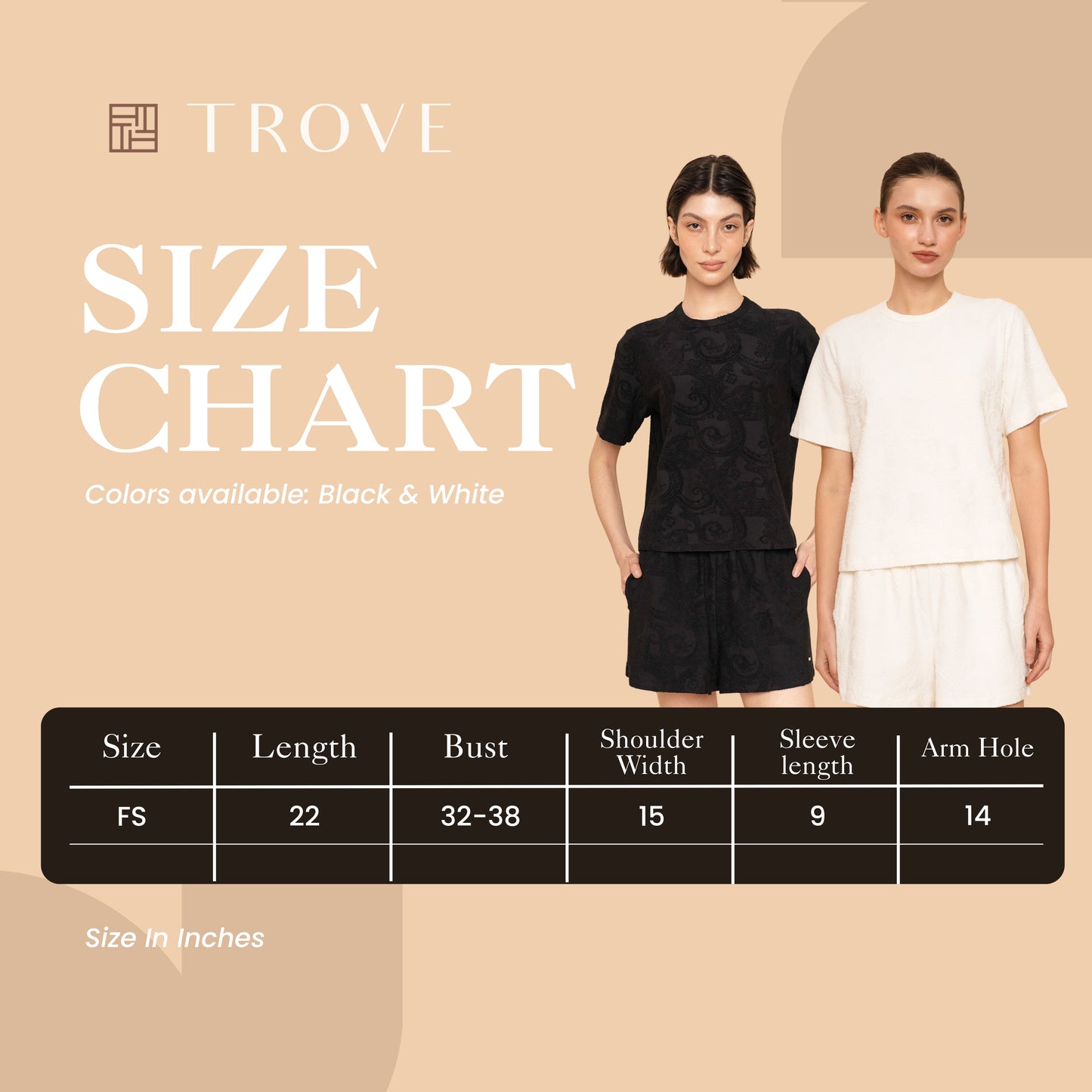 Trove Paisley Textured Pattern T-shirt