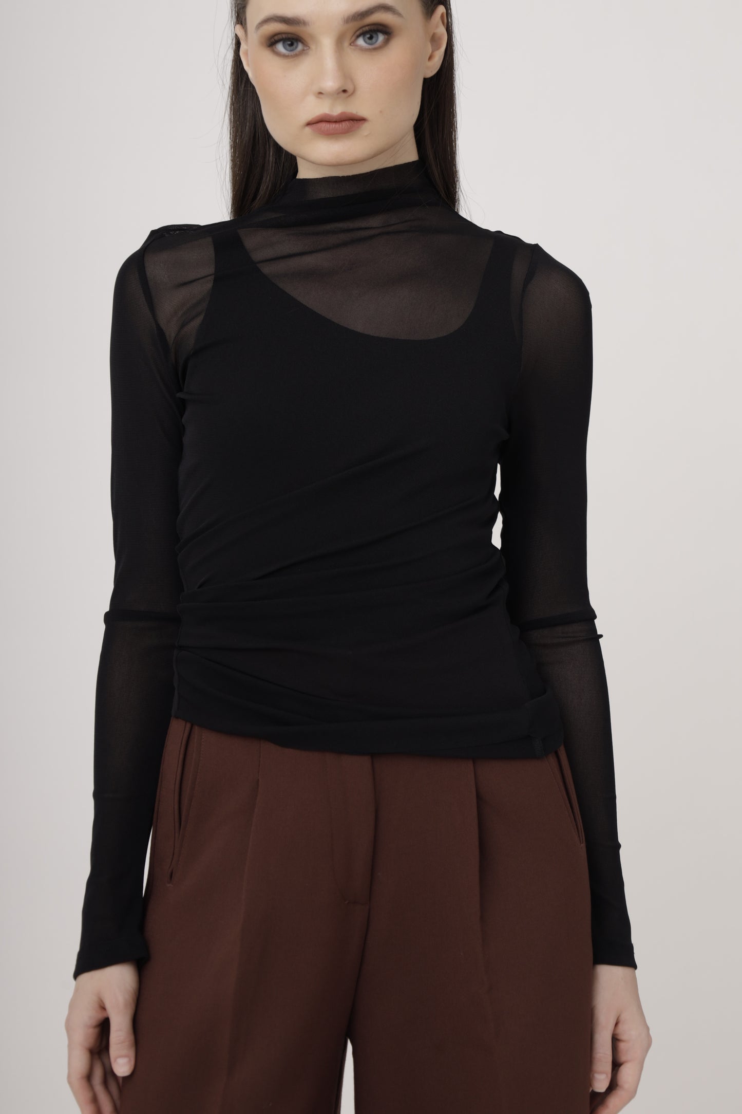 Mesh Layered Top – 2 Piece Set