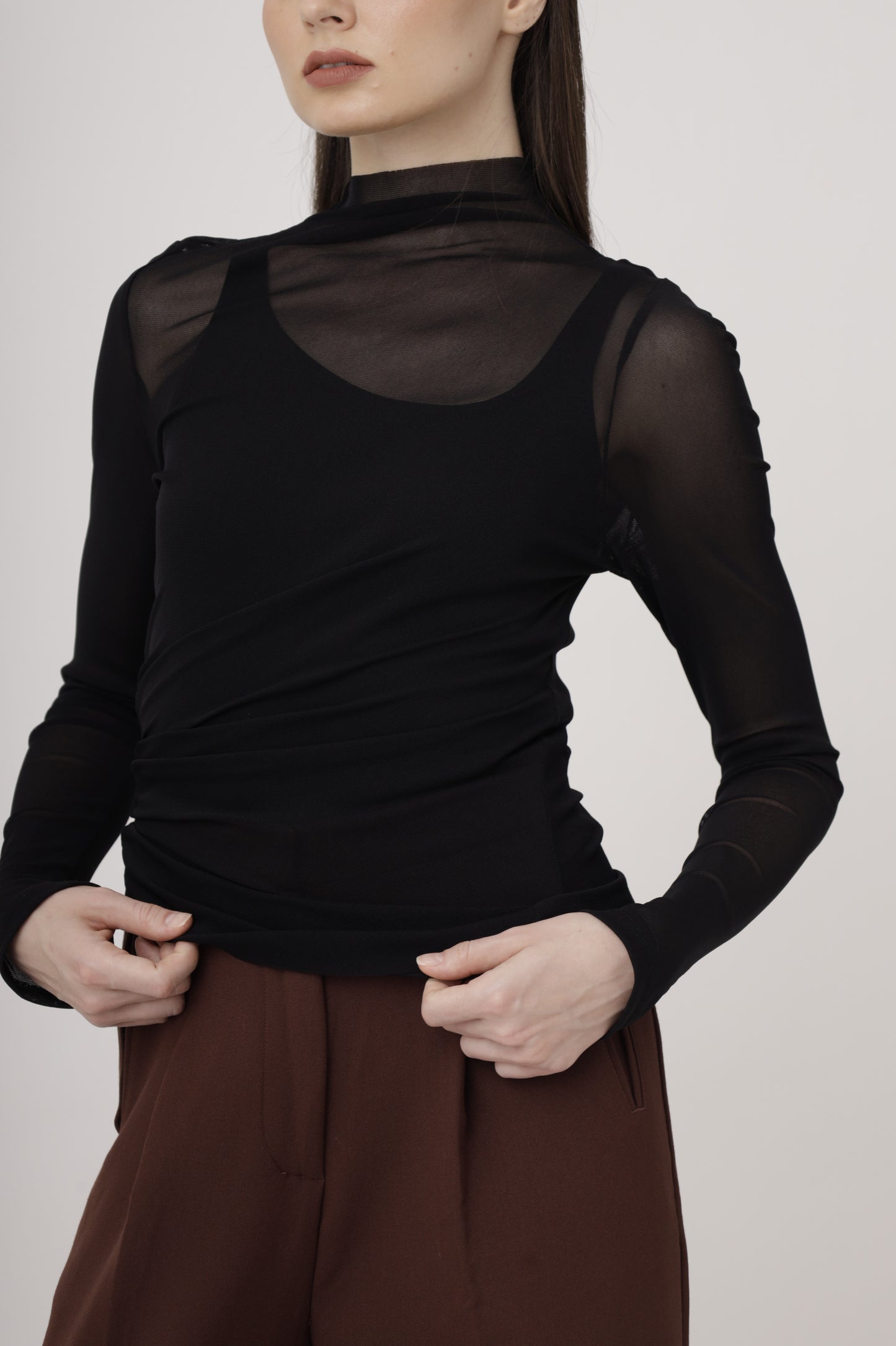 Mesh Layered Top – 2 Piece Set