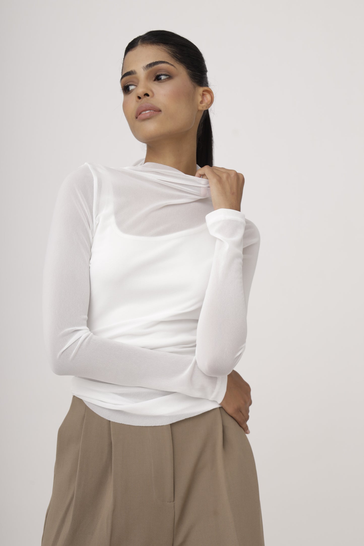 Mesh Layered Top – 2 Piece Set