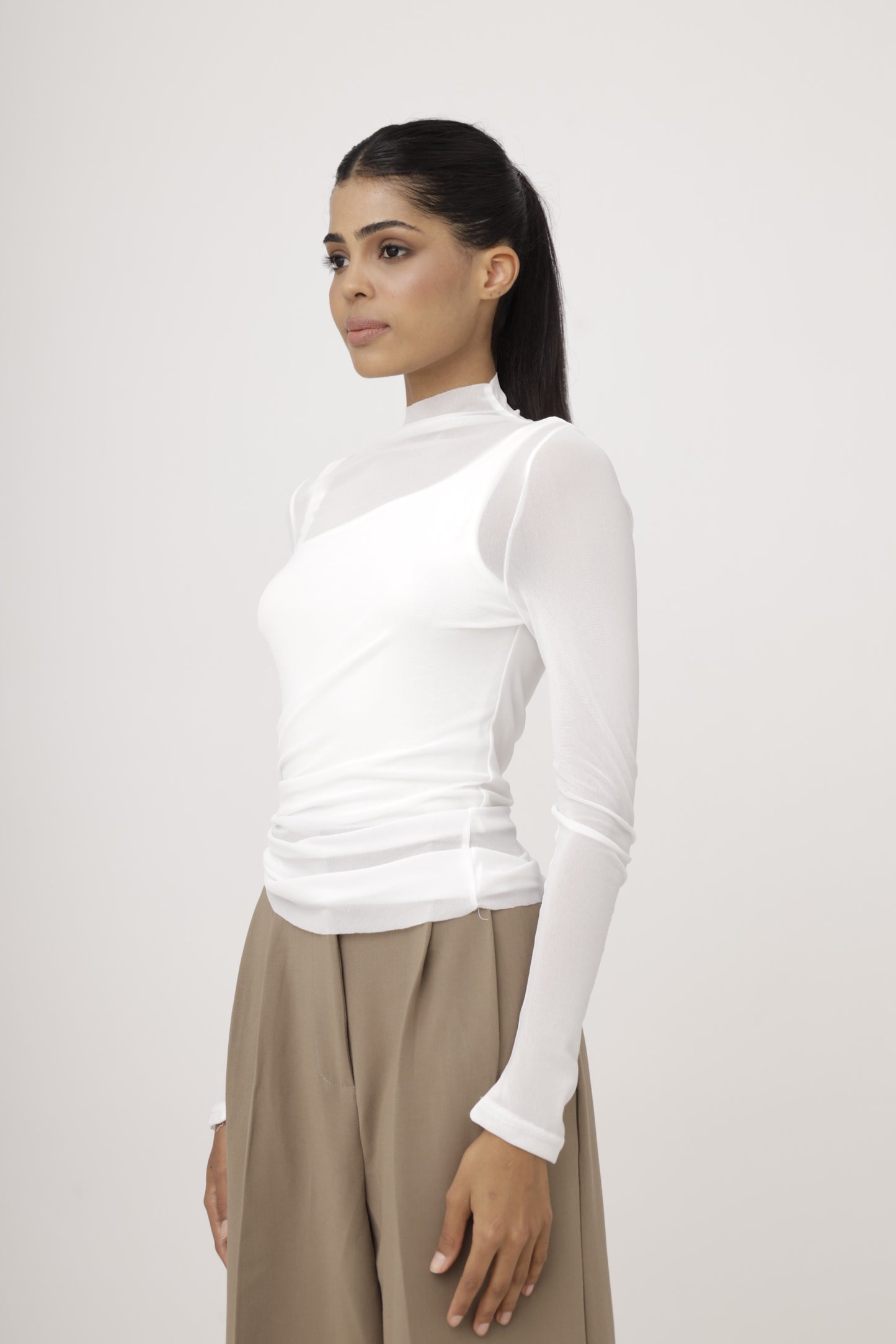 Mesh Layered Top – 2 Piece Set