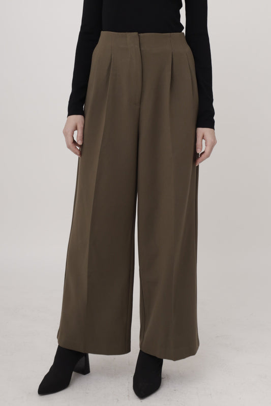 Column Wide-Leg Trouser
