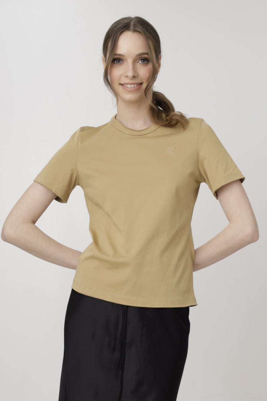 Trove Essential Embroidered Tee
