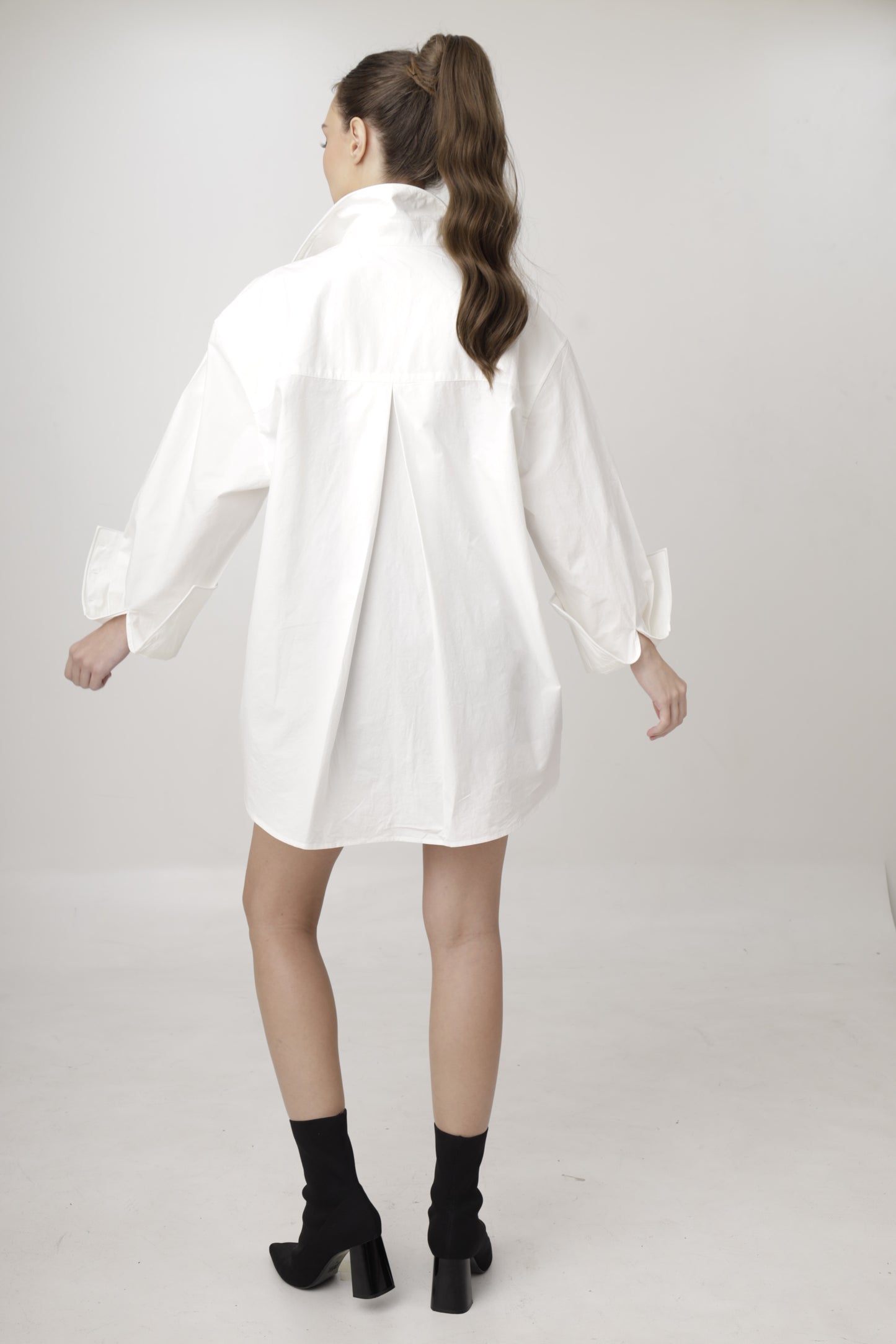 Structured Oversized Wire Polo