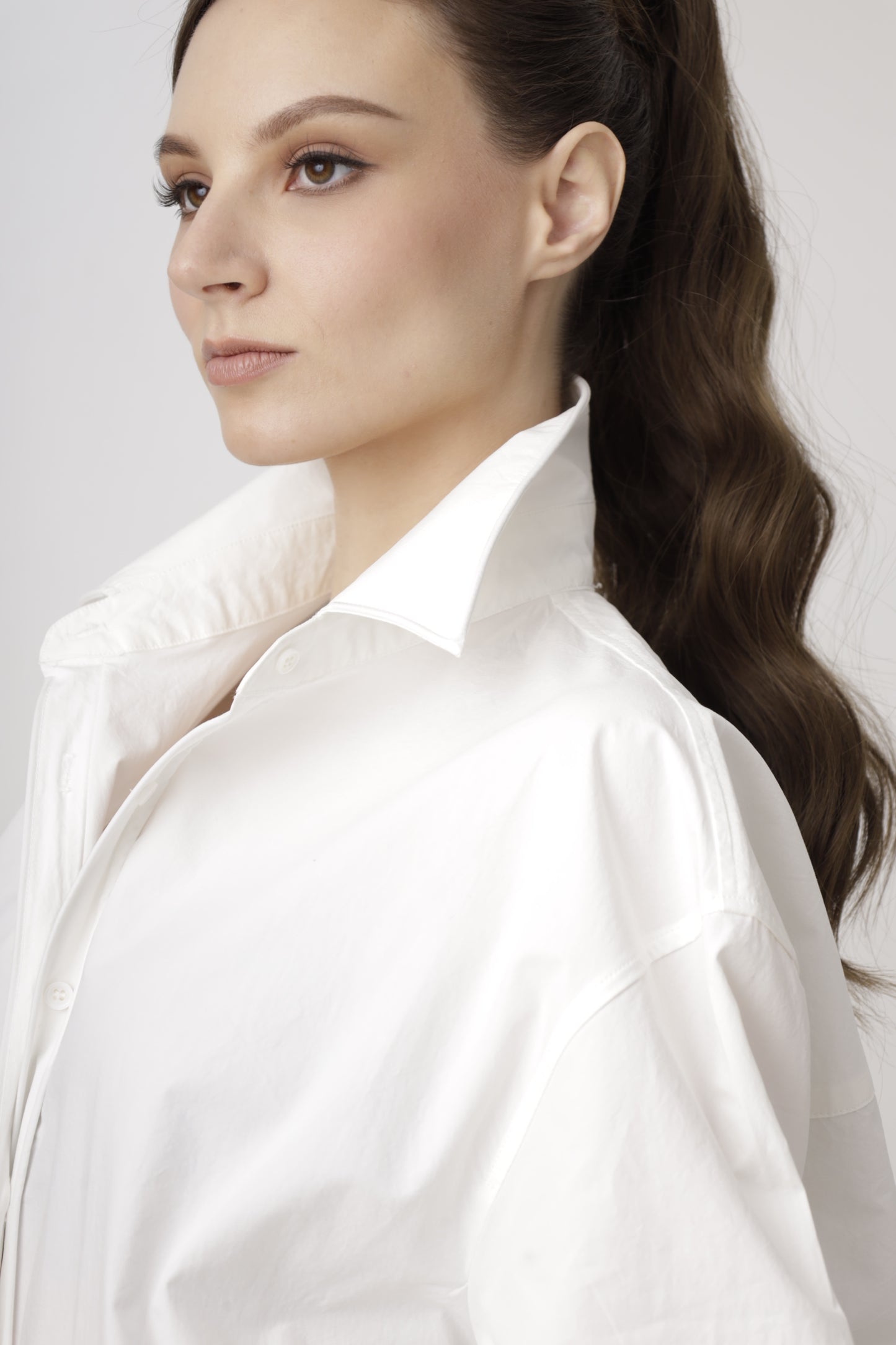 Structured Oversized Wire Polo