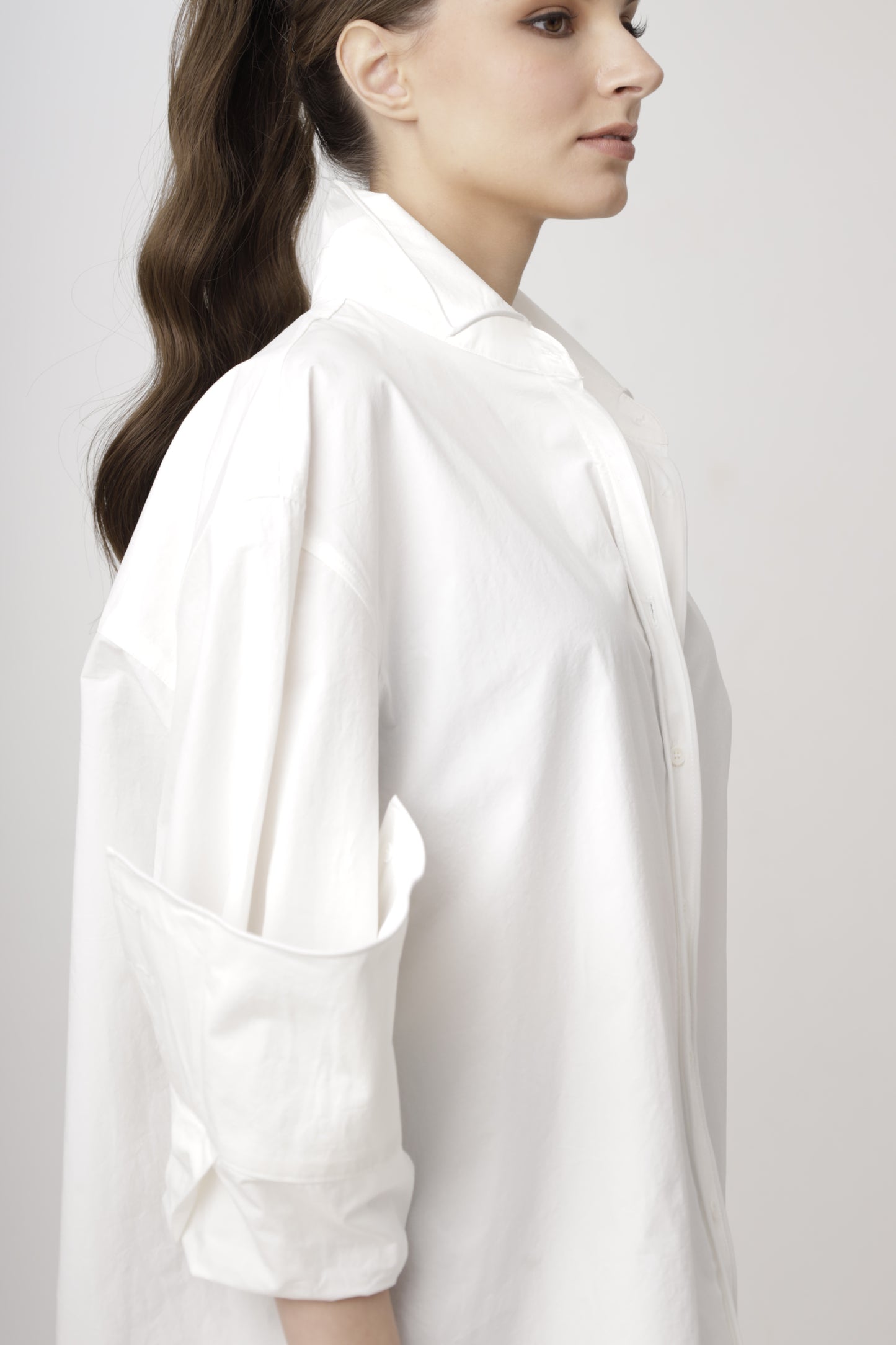 Structured Oversized Wire Polo