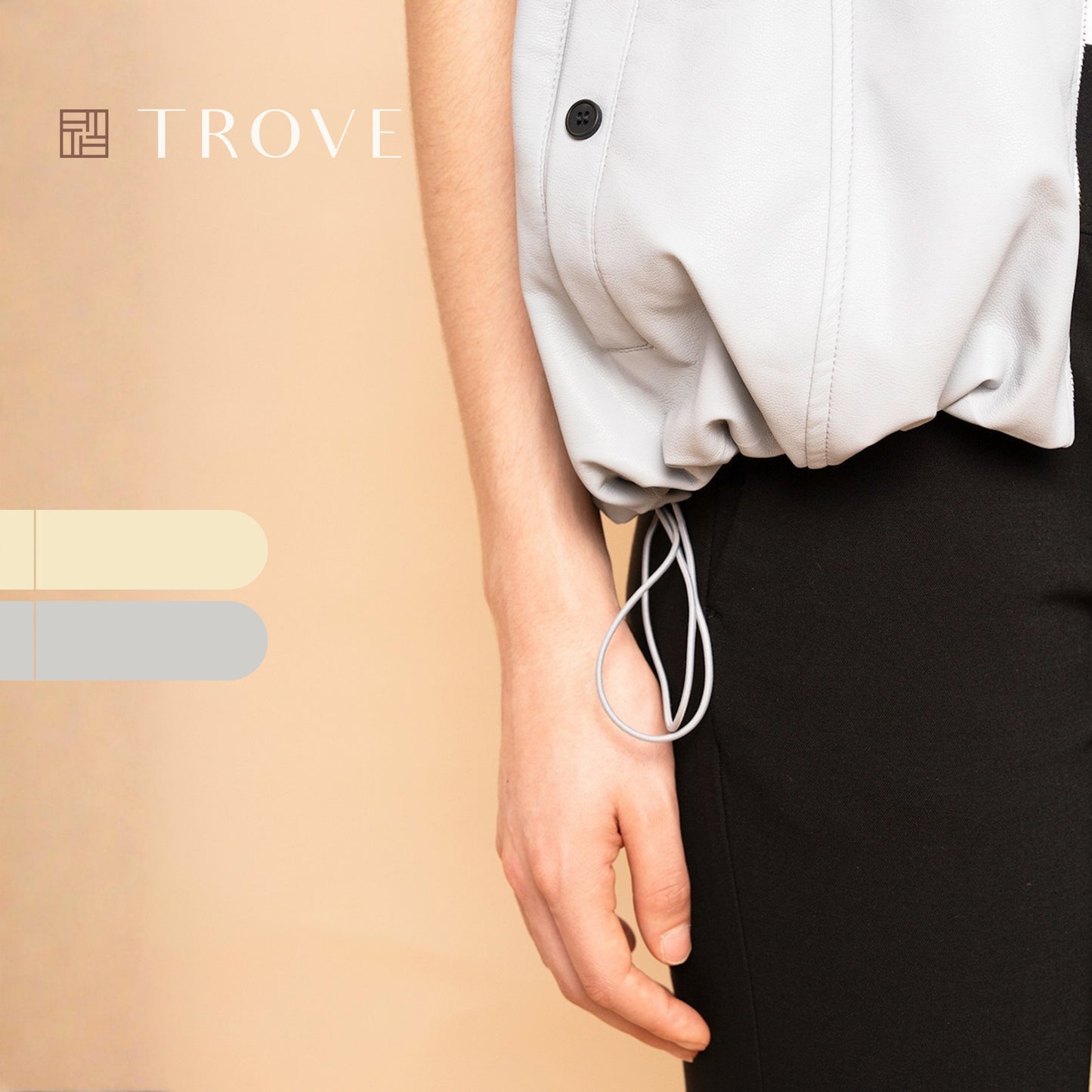Trove Casual Zipped Vest