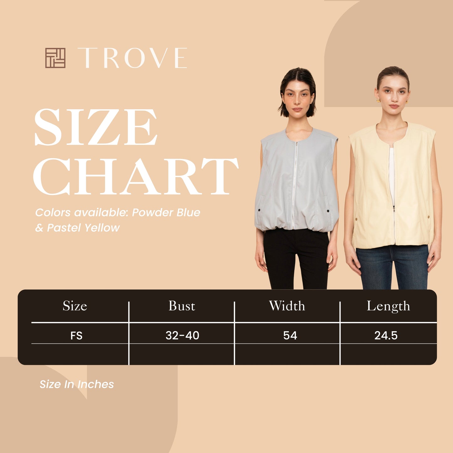 Trove Casual Zipped Vest