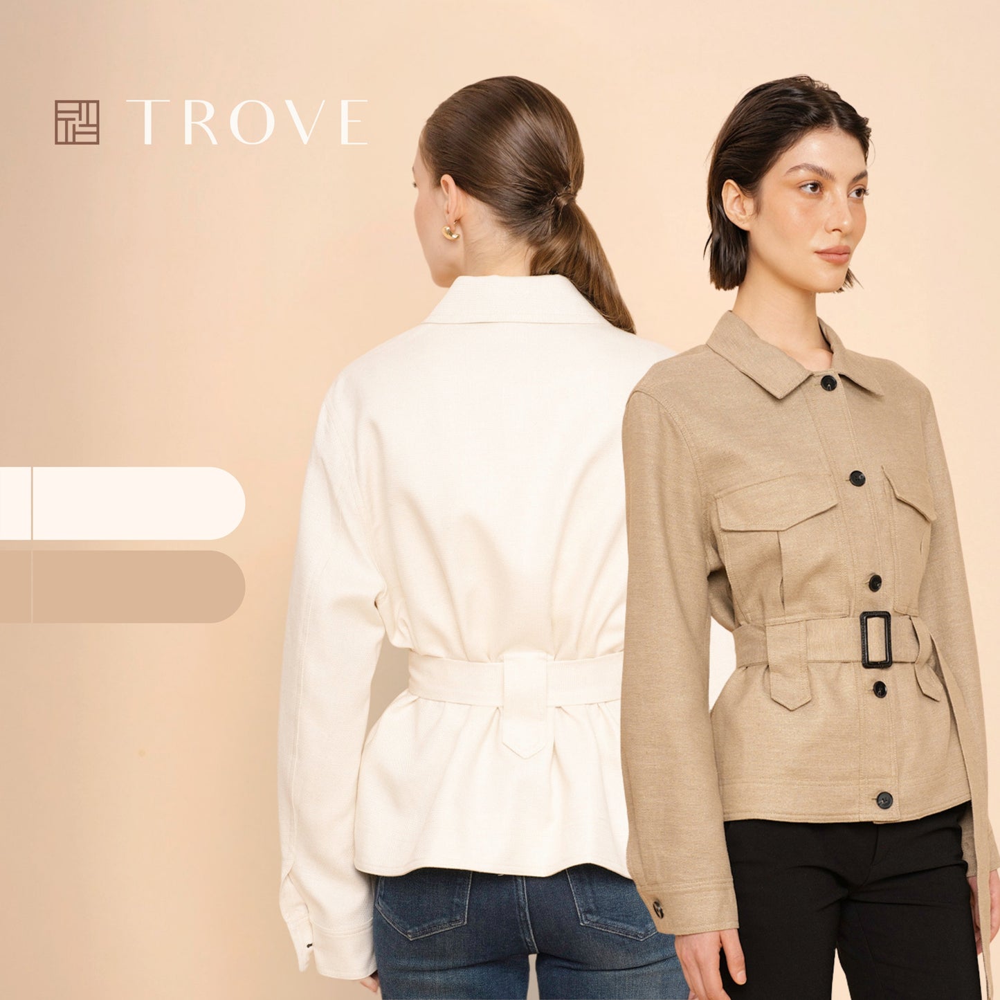 Trove Chic Lapel Blazer