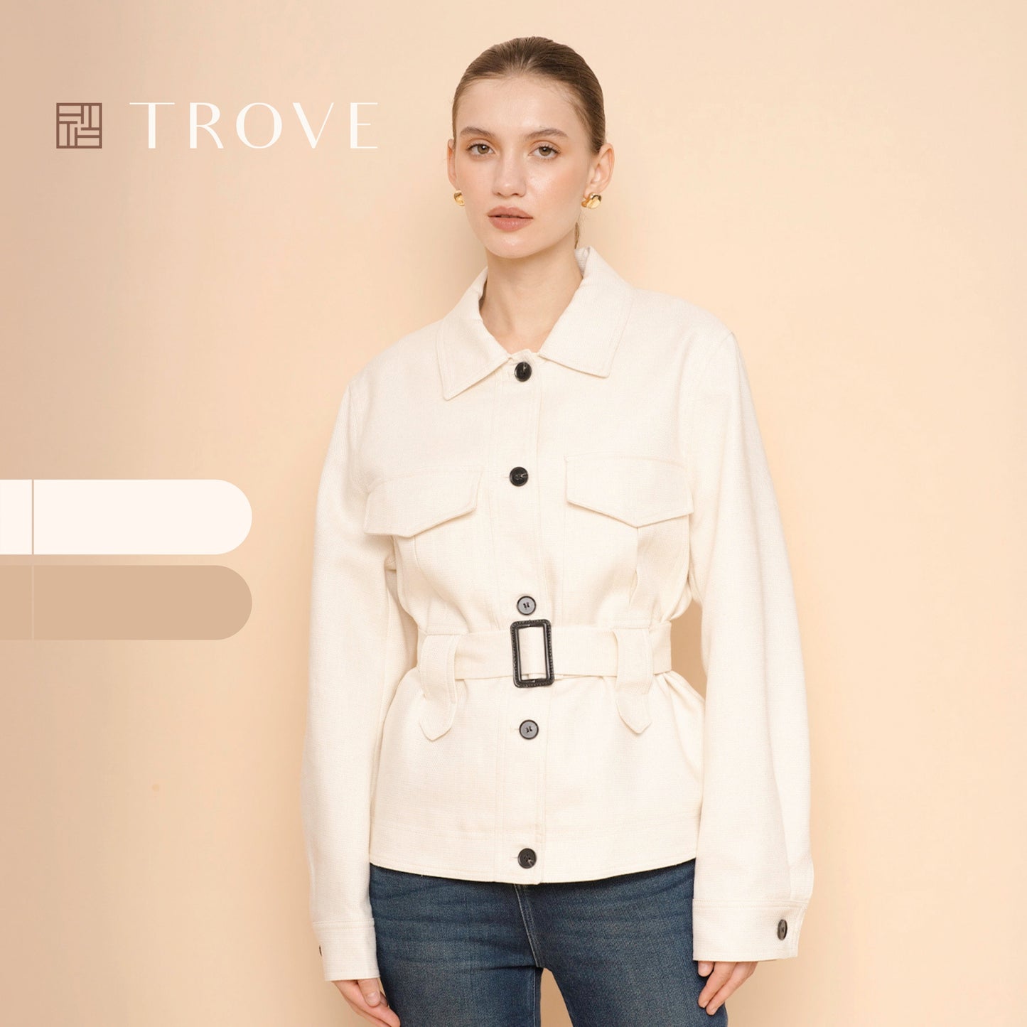 Trove Chic Lapel Blazer