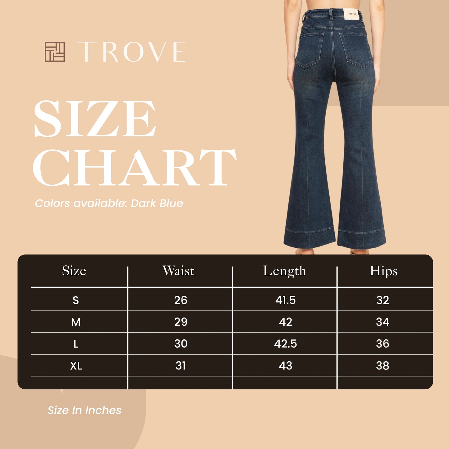 Trove Classic Bootcut Denim Jeans