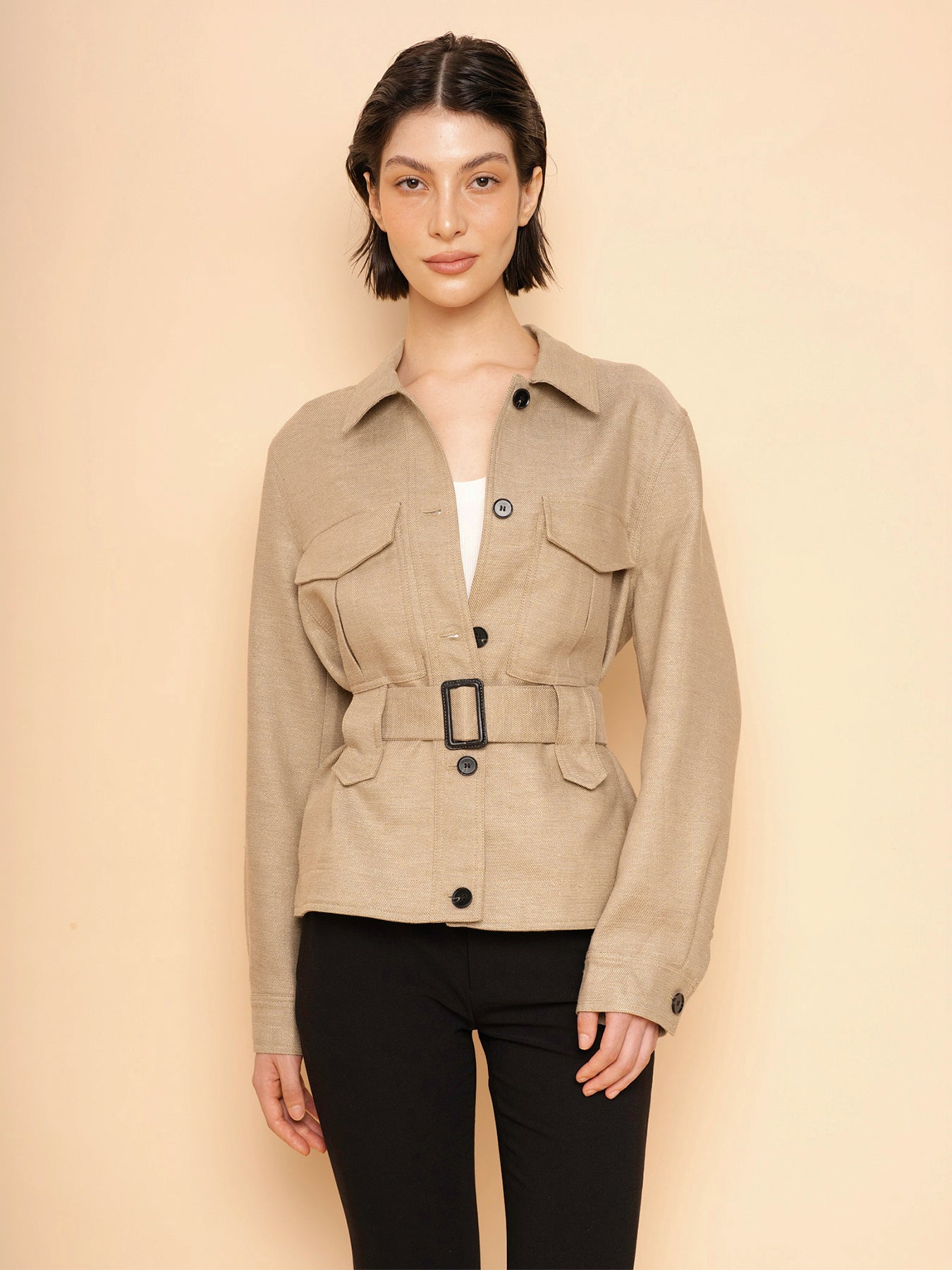 Trove Chic Lapel Blazer