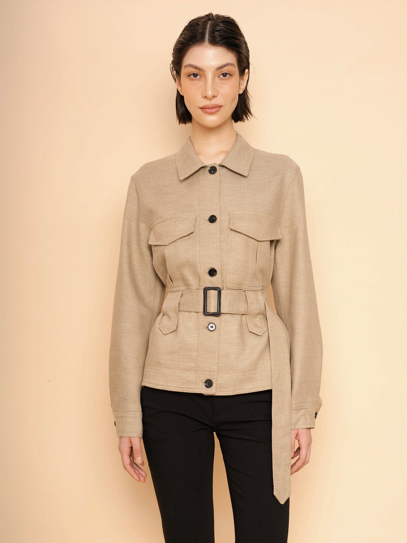 Trove Chic Lapel Blazer