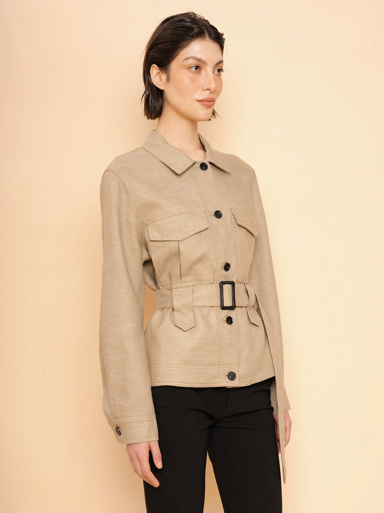 Trove Chic Lapel Blazer