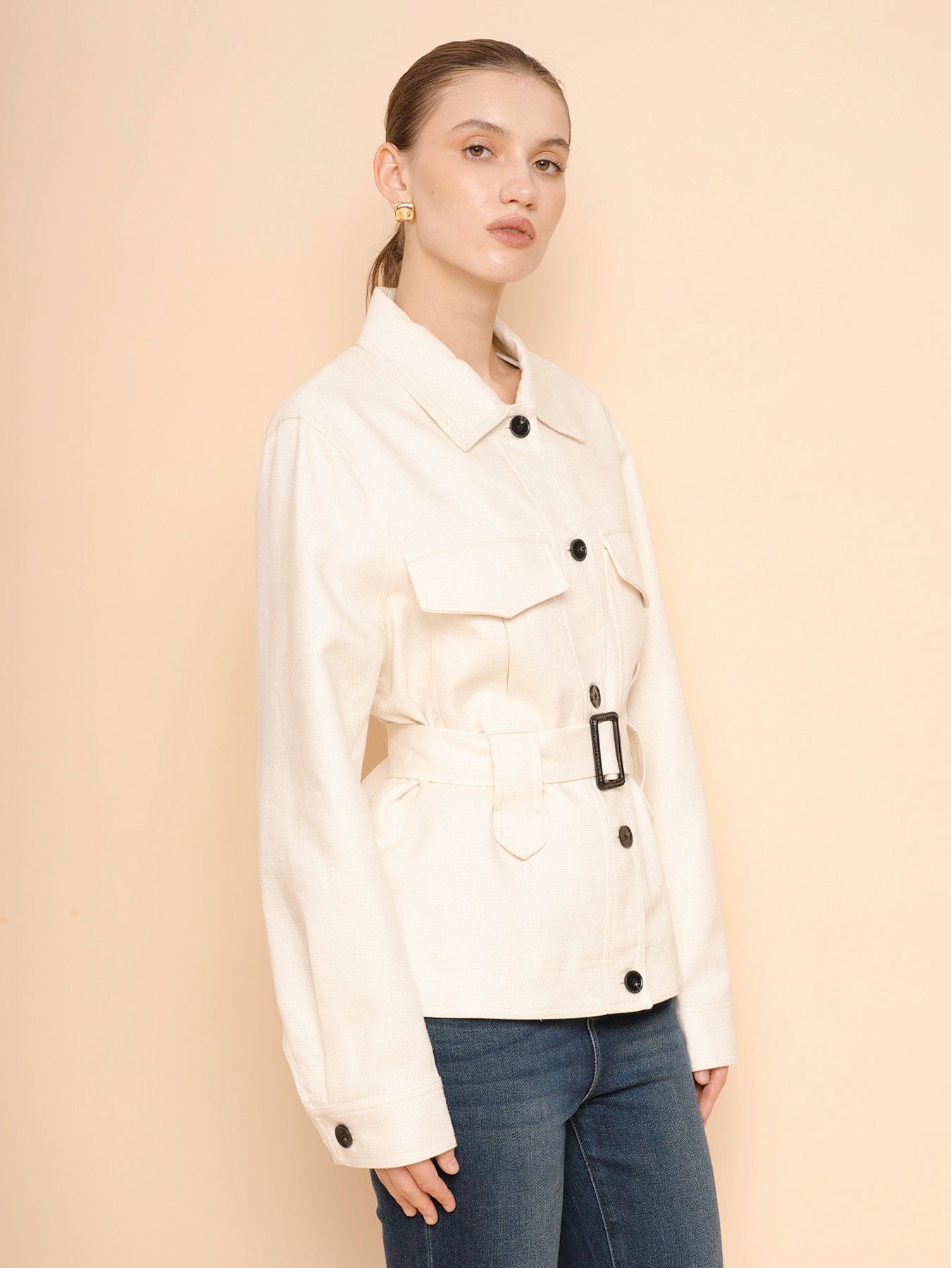 Trove Chic Lapel Blazer