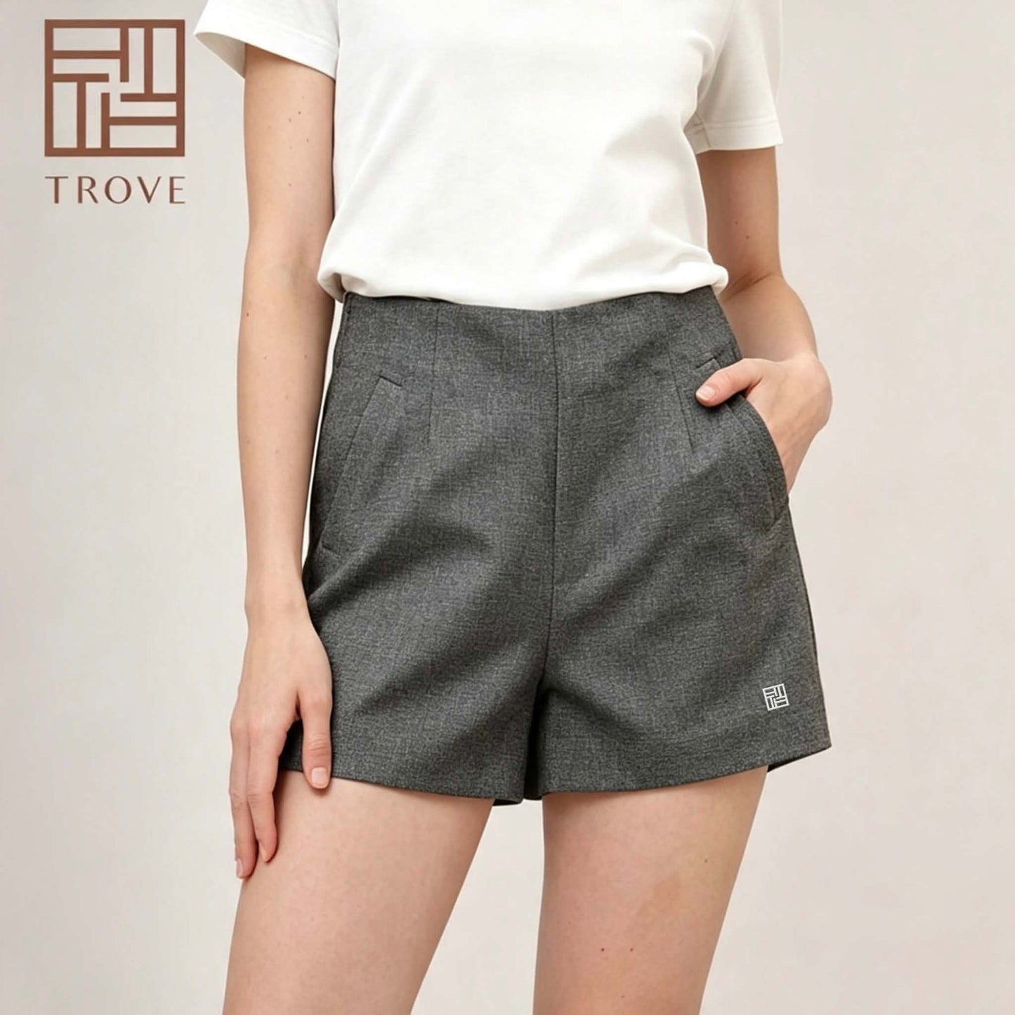 Airy Embroidered Short